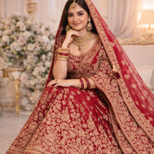 Sunshine Pichwai Print Saree with Pink Border