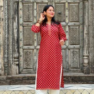 printed kurti